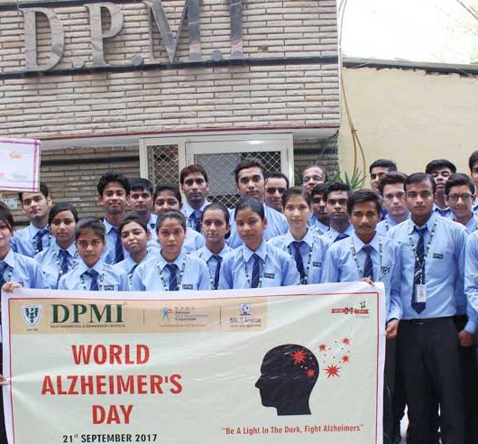 विश्व अल्जाइमर दिवस पर DPMI ने निकाली रैली