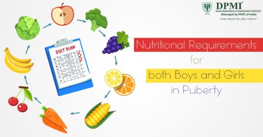 Nutrition requirements during puberty